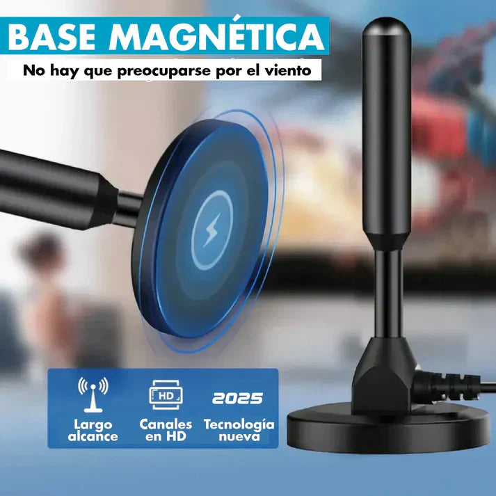 2x1 Antena TV Digital Ultra HD | Más Canales Gratis Sin Internet