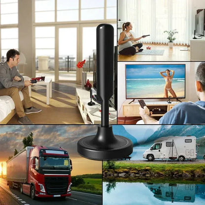 2x1 Antena TV Digital Ultra HD | Más Canales Gratis Sin Internet
