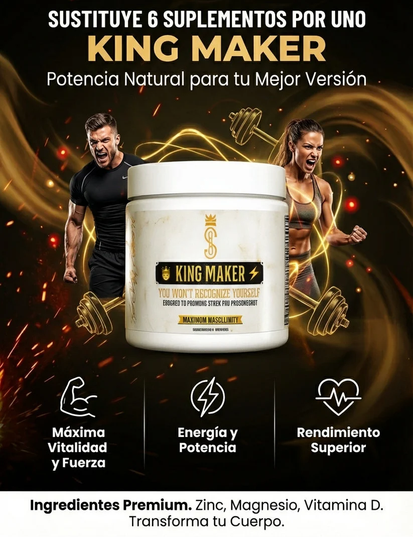KING MAKER™ – Potencia Masculina Suprema (60 Cap)